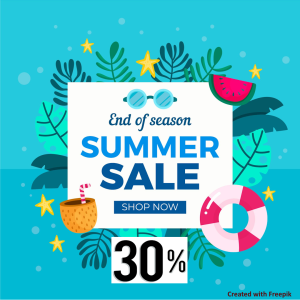Summer Sale 30%