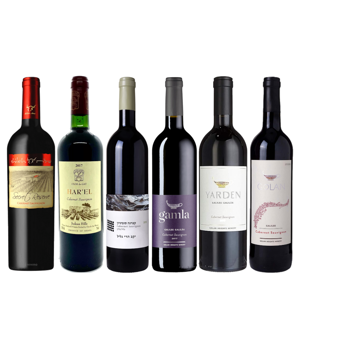 Spitzen Cabernets aus Israel         (6 * 0,75 L)...