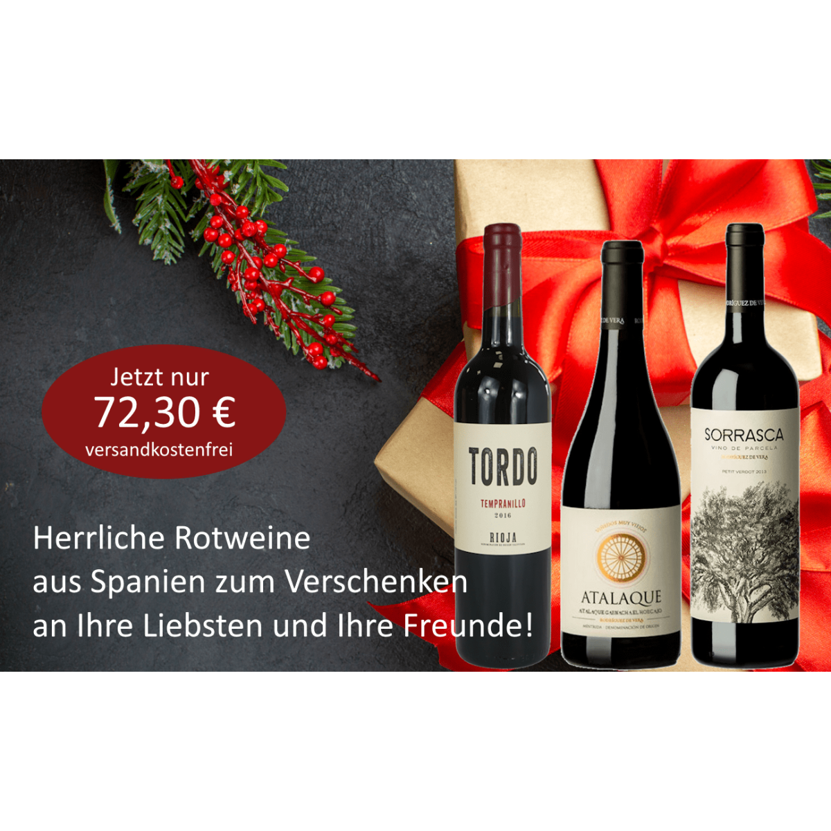 Weihnachts-Geschenkpaket "Genießerpaket"...