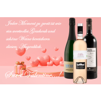 Trio Valentinstagpaket "Sweet Valentine"  (3 * 0,75 L)