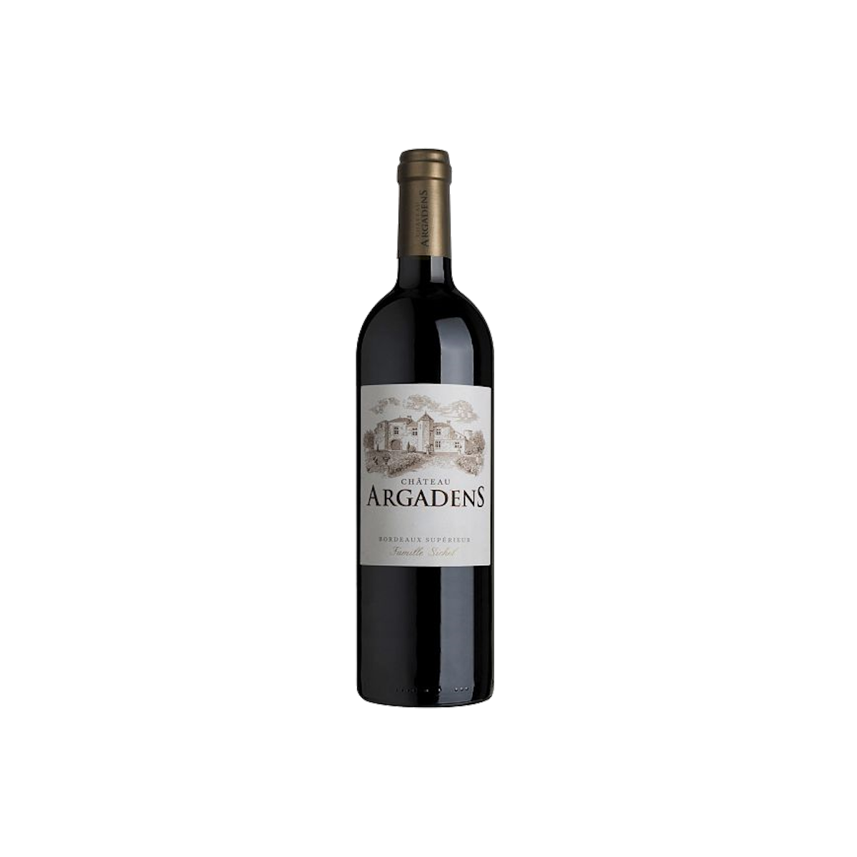 Château Argadens AOC Bordeaux Sup& box