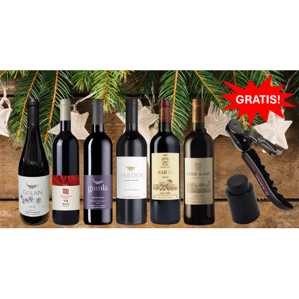 Weinpaket - Rotweine aus Israel 2 (6 * 0,75 L)